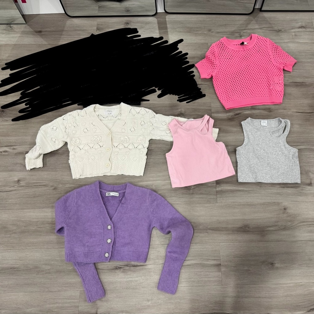 Bunch of Zara and H&M girls clothes approx size 10